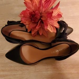 AUTHENTIC Coach Roy Ankle Tie Flats